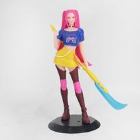 19CM Kpop Demon Hunters Action Figure Toy Rumi Mira Zoey Sussy Figurine PVC Action Figure Model Dolls Desktop Decoration Toys multi