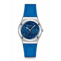 Swatch IRONY MEDIUM BLUE PETAL PROMISE Wristwatch YLS235 Blue Women's mėlyna