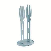 A Drying And Draining Rack for Kitchen Rubber Gloves, a Holder for Gloves, And a Storage Rack for Towels And Cloths in The Kitchen And Bathroom mėlyna