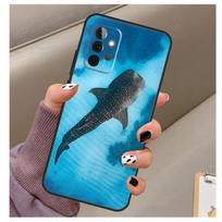 Whale Sharks Fish Case For Samsung Galaxy A56 A16 A26 A36 A06 A52 A53 A33 A13 A34 A54 A14 A15 A35 A55 A22 A32 Samsung A33 5G blue