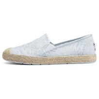 Skechers Flexpadrille Lace Slip-On Flat Shoes New Chinese Style Breathable Casual Shoes Women flats Gray 113025-GRY 38.5 white