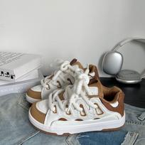 ins autumn street shot flat non-slip board shoes niche light student casual sports shoes single shoes 42