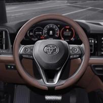 Nappa odos Automobilio Vairo Dangtelis Toyota Camry RAV4 Corolla 86 Reiz Wish CHR Celica Vitz Yaris Avalon Automobilių Aksesuarai EZ0