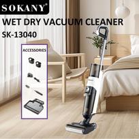 Belaidis šlapias ir sausas dulkių siurblys - Šluostytuvas - Modelis 13040 EU Plug gray