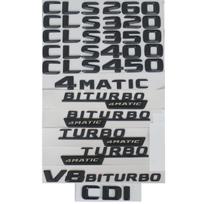 3D Letters For Mercedes Benz CLS200 CLS220 CLS250 CLS280 CLS300 CLS320 CLS350 CLS400 CLS450 CLS500 CLS550 CDI CGI 4MATIC Emblems CLS 350