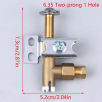Pilot Burner One Way Flame Metal1 Hole 2 Hole Bracket Can Have Natural Or Lp Gas Burner Assembly Babecue Tool A1