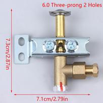 Pilot Burner One Way Flame Metal1 Hole 2 Hole Bracket Can Have Natural Or Lp Gas Burner Assembly Babecue Tool A4
