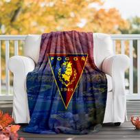 MKS Pogoń Szczecin Flannel Blanket Soft All-Season Throw, Design for Camping, Car Travel, Hiking Sofa, Bed, Office Perfect Gift for Parties 100cmx150cm