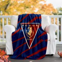 MKS Pogoń Szczecin Flannel Blanket Soft All-Season Throw, Design for Camping, Car Travel, Hiking Sofa, Bed, Office Perfect Gift for Parties 130cmx150cm