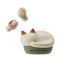 radius HP-C28BTN NEKO Cat-Shaped True Wireless Earbuds, Bluetooth 5.3, AAC, Mix