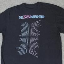 Taylor Swift T Shirt XL THE 1989 WORLD TOUR Concert Merch NEON SIGN VTG Y2K 2015 XL gray
