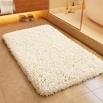 Extra Thick Plush Bath Mat Non-Slip Absorbent Fast-Drying Floor Rug Bathroom Entry Toilet Doorway 40x60cm 50x80cm 40x60cm