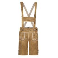 M-XXL German Oktoberfest Carnival Bavarian Vintage Embroidered Overalls Party Stage Performance Clothing XXL beige