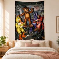 Five nights at freddy Tapestry highquality for decorating living room bedroom dorm walls ideal as bedroom wallart orholiday gift 180cmx230cm