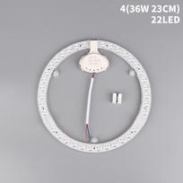 LED žiedas PANELĖ Apskritimas 12W 18W 24W 36W Lubinės plokštės lempos plokštės 36W 23CM gray