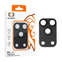 Tempered glass Tel Protect 95% AR+AF Full Metal Camera Protector on camera for Iphone 17 Pro Max black (camera island)