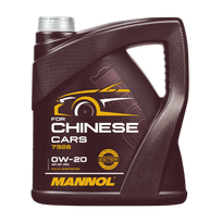 Variklio alyva MANNOL CHINESE CARS 0W20 5L