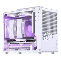 JONSBO Z20 Baltas MATX korpusas su nuimama rankena, palaiko 240 mm vandens aušinimą
