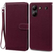 ZTE Blade A54 dėklas Minkšti silikoniniai galiniai dangteliai ZTE Blade A54 dėklui Piniginė odinis atverčiamas dėklas ZTE Blade A 54 telefono dėklams For ZTE Blade A54 black