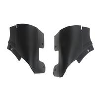 Pair Air Dam Lip Spoiler Close Out Covers for 15-21 Dodge Challenger 68259515AC black