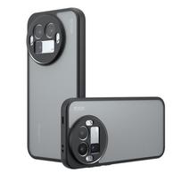 Cover for Realme GT 8 Pro Case Ultra Thin Matte Translucent & Clear Full Protection Funda Capa Realme GT 8 Pro matinė juoda spalva