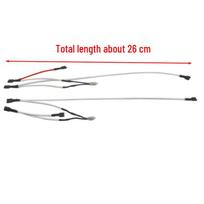 Temperature Control Coupler & Cable with Indicator Lights for Electric Kettles white