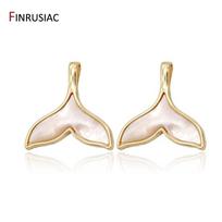 New Designer Exquisite Epoxy Whale Tail Pendant Charms For Jewelry Making DIY Bracelets Necklace Earrings Findings Components 1 piece beige