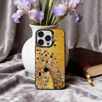 T-The Kiss Gustav K-Klimt Painting Phone Case For iPhone17,16,15,14,13,12,11 Plus,Pro Max Black Candy silver phone case iPhone13PRO white