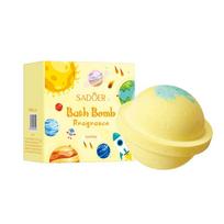 Planet Bath Salt Ball 120g Fragrance Bath Bath Ball Bathtub Special Children's and Adult Bath Products beige