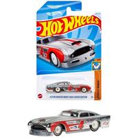 Hot Wheels Basic Car Aston Martin DB4GT High-Speed Edition Silver HXR20 1/64
