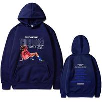 Singer Tate Mcrae Think Later World Tour  Concert Hoodie M tamsiai mėlyna spalva