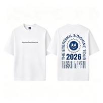 2026 Ariana Grande The Eternal Sunshine Tour Graphic Merch T Shirt Cotton Unisex Men‘s Women's T-Shirt Y2k Casual Fans Tee 150 white