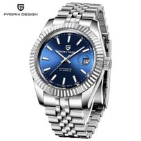 Naujas PAGANI DESIGN PD-1645 V3 Vyriškas Mechaninis Laikrodis Verslo Safyro Stiklas Automatinis Laikrodis 42MM Nerūdijančio Plieno Laikrodis Vyrams Miyota 8215 movement blue