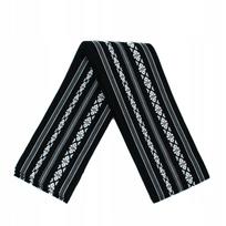 Kaku Obi Do Iaido Kendo Kenjutsu Aikido Belt Black and White 100% Cotton JP