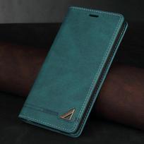 Apverčiamas odinis RFID telefono dėklas, skirtas Xiaomi Mi 17T 15T 14T 13T 12T 11T Pro, apsaugantis, su magnetine kortelių dėtuve, piniginė, stovas, dangtelis Funda Xiaomi 13T Pro mėlyna