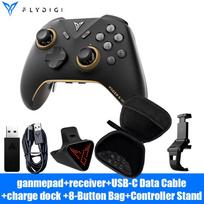 Flydigi Vader 5 Pro V2 Pasaulinė Versija Belaidis Bluetooth Žaidimų Valdiklis PC NS Mobiliesiems + 2-os Kartos Telefono Laikiklis | Optimizuotas Telefonų Vartotojams