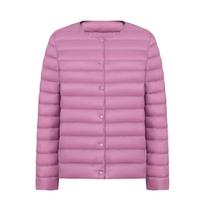 2026 Women's Lightweight Compression Down Jacket – Short, Trendy, Portable, Thin Lining for Autumn and Winter. 3XL pink