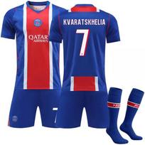 Paaugliams Vaikams Suaugusiems Individualus Vardas Futbolo Apranga 2026-27 PSG Namų #7 KVARATSKJELIA Sportinis Treniruočių Džersio Rinkinys su Kojinėmis 20