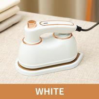 Portable Handheld Garment Steamer and Iron UK Plug (220V) white