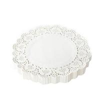 100 vnt kepimo popierius Elegant nėrinių dizaino kepimo aliejų sugeriantis popierius vienkartiniai kepimo įklotai namų virtuvei 6.5inch 100pcs