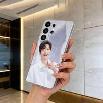 X-Z-Xiao- Zhan Clear Phone Case for Samsung S25, S24, S21, S22, S23, S30, Ultra, S20, Plus, FE, Lite Samsung S20lite gray