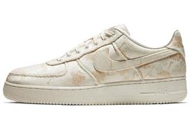 Nike Air Force 1 Low Satin Floral Pale Ivory AT4144-100 47 beige