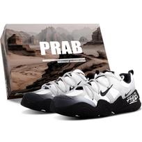 Nike Tech Hera Suede Abrasion Resistant Low top Casual Shoes Unisex Black White FJ9532-101(Team375-SBOX) 36.5 gray