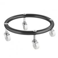 Movable Propane Cylinder Base Stainless Steel Propane Tank Stand Dolly for Cylinder Consignment and Carry Buckets juoda