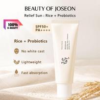 Beauty of Joseon Relief Sun : Rice+ Probiotics SPF50+ PA++++ white