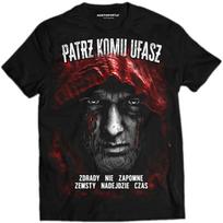 Product Photo PKU T-shirt Eyes 2 Look Who You Trust Bsnt Vintage Casual Stylish Graphic Stretched Breathable L black