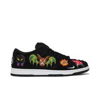 Nike Dunk Low Pro SB (Unisex) Black / White / Multi-Color Skateboard Shoes DQ4488 001 36.0 black