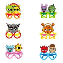 Rhythm Box Sprunki Birthday-Themed Party Decorations: Balloons, Banners, Cake Topper, and Glasses Set set white