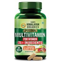 Vlado’s Himalayan Organics Liposomal Multivitamin for Women with 75+ Ingredients | Vitamin B1, B2, B3, B5, B6, B9, B12, C, D3, E, K2, Biotin, Ca