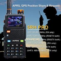 Baofeng 5RH Pro GPS Walkie Talkie Multi Band AM FM NOAA Wirless Copy Frequency Type-C UV-5RH PRO Pro 5RHPro US